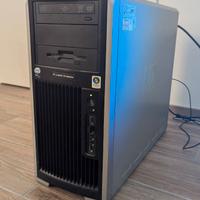 Workstation PC Fisso HP XW8600 Intel Xeon 8GB SSD