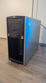 Workstation PC Fisso HP XW8600 Intel Xeon 8GB SSD