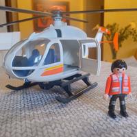 Playmobil Elicottero di soccorso