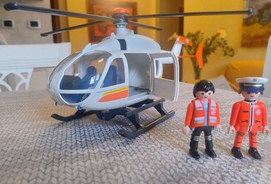 Playmobil Elicottero di soccorso