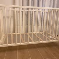 Lettino bambini Ikea con materasso