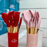 set mestoli in silicone 