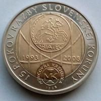 SLOVENSKO 15° anniversario korona 