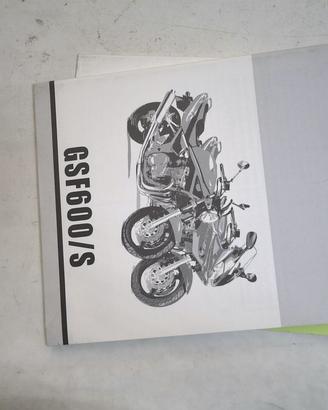 USO E MANUTENZIONE GSF600 SUZUKI 99011-31F51-01F