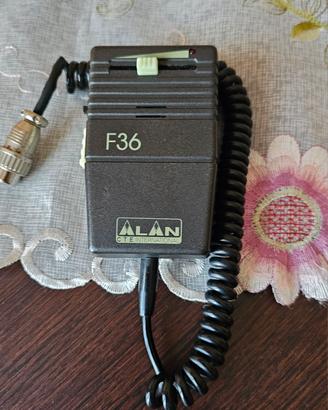 Microfono preamplificato, roger beep, Cte Alan F36