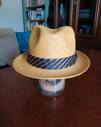 Cappello Panama color crema Ecuador tg.55