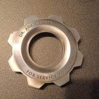 simbolo in metallo Gears of War