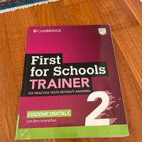 First for Schools trainer