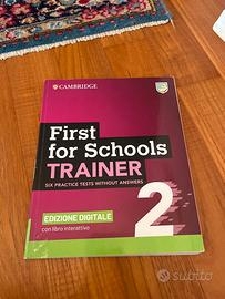 First for Schools trainer