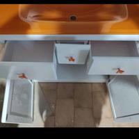 Mobile Bagno in legno massello 