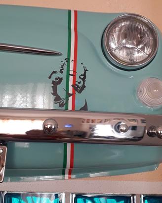 frontale Fiat 500 personalizzato 