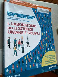 Libro scolastico. Laboratorio scienz umane sociali