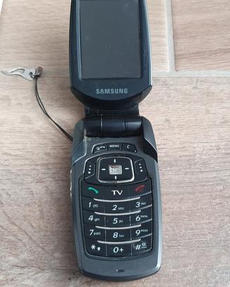 Telefono Samsung Flip Nero/Grigio