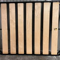 Rete a doghe larghe 160x190 con piedini