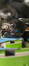 casco X-Lite 803 con N-comBX1 ultra carbon XL