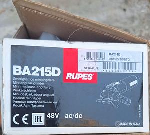 Smerigliatrice da taglio rupes