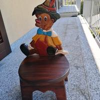 Banchetto con sedia Pinocchio