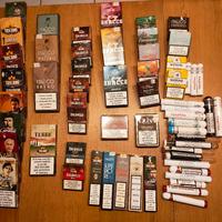 Scatole e tubi sigari vuoti collezione