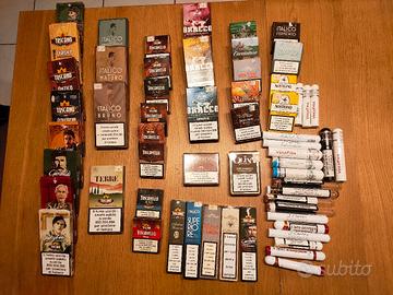 Scatole e tubi sigari vuoti collezione