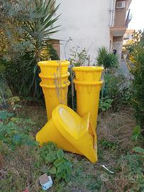 tubi scivolo scarico macerie