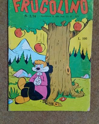 Fumetto Vintage FRUGOLINO N. 2 - 15 Marzo 1974