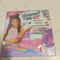 Set per tatuaggi con stampini e brillantini