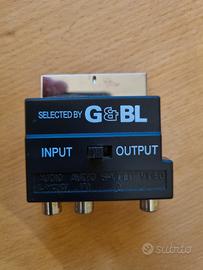 Adattatore SCART Blocco AV a 3 RCA Phono Composito