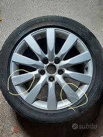 Cerchi in lega originale audi a4 b8 17