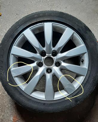 Cerchi in lega originale audi a4 b8 17
