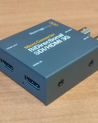 Convertitore Blackmagic SDI to HDMI e HDMI  to SDI