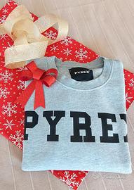 Felpa Crop PYREX grigia tg.L NUOVA