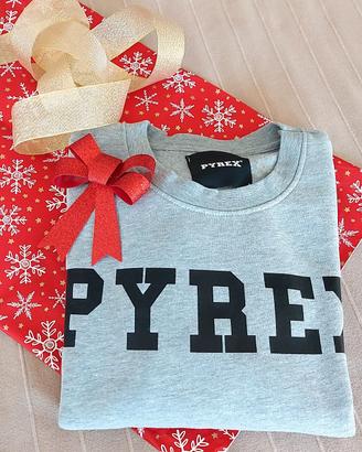 Felpa Crop PYREX grigia tg.L NUOVA