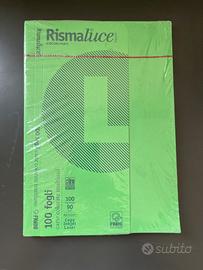 Risma carta colorata verde