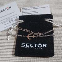 Sector/ bracciale uomo/ acciaio/ ancora/
