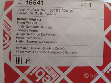 Pasticche Anteriori Hiunday Atos/amica