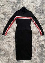 Vestito lungo nero gcds