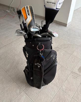 Sacca e carrello da golf