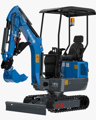 Mini Escavatore Rippa R-10 Yoop R10 Kubota nuovo