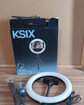 Portable tripod Studio Live KSIX LED 14W Black

