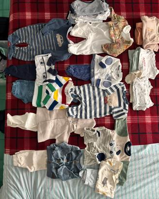 Abbigliamento bambino 0-3 mesi