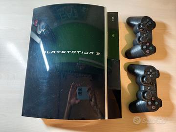 PlayStation 3 fat 80Gb YLOD + 2 joystick