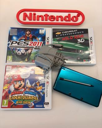 Nintendo 3DS azzurro