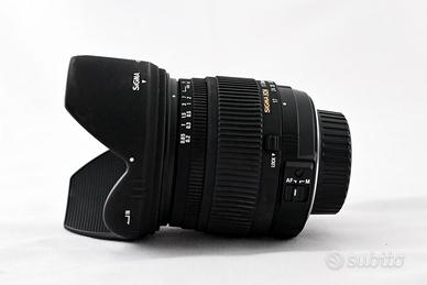 Sigma 17-70mm f2.8-4.5 Nikon Macro + scatola