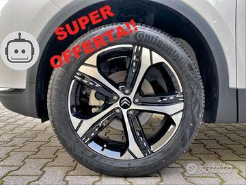 4 cerchi lega nuovi citroen c5 c6-aircross r19