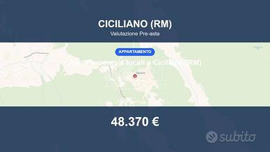 Immobile in asta di 61 m² a Ciciliano