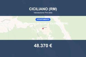 Immobile in asta di 61 m² a Ciciliano