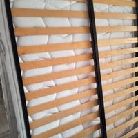 Struttura letto matrimon+rete- 1sponda later.rotta