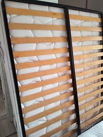 Struttura letto matrimon+rete- 1sponda later.rotta