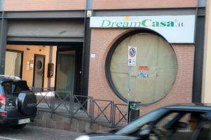 Negozio location pubblicitaria