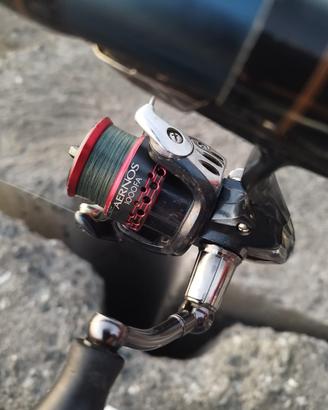 Canna Da Pesca Bolognesee mulinello 1000 Shimano